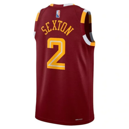 Camisa Regata Nike NBA Cleveland Cavaliers City Edition Diamante 75 Anos 2021/22 - imagem 2