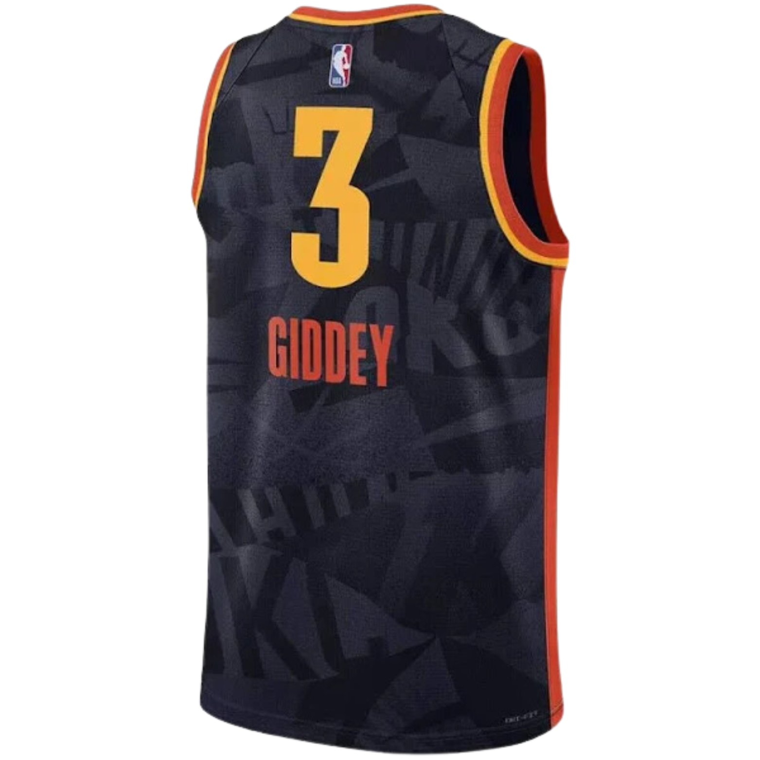 Camisa Regata Nike NBA Oklahoma City Thunder City Edition 2023/24 - imagem 3