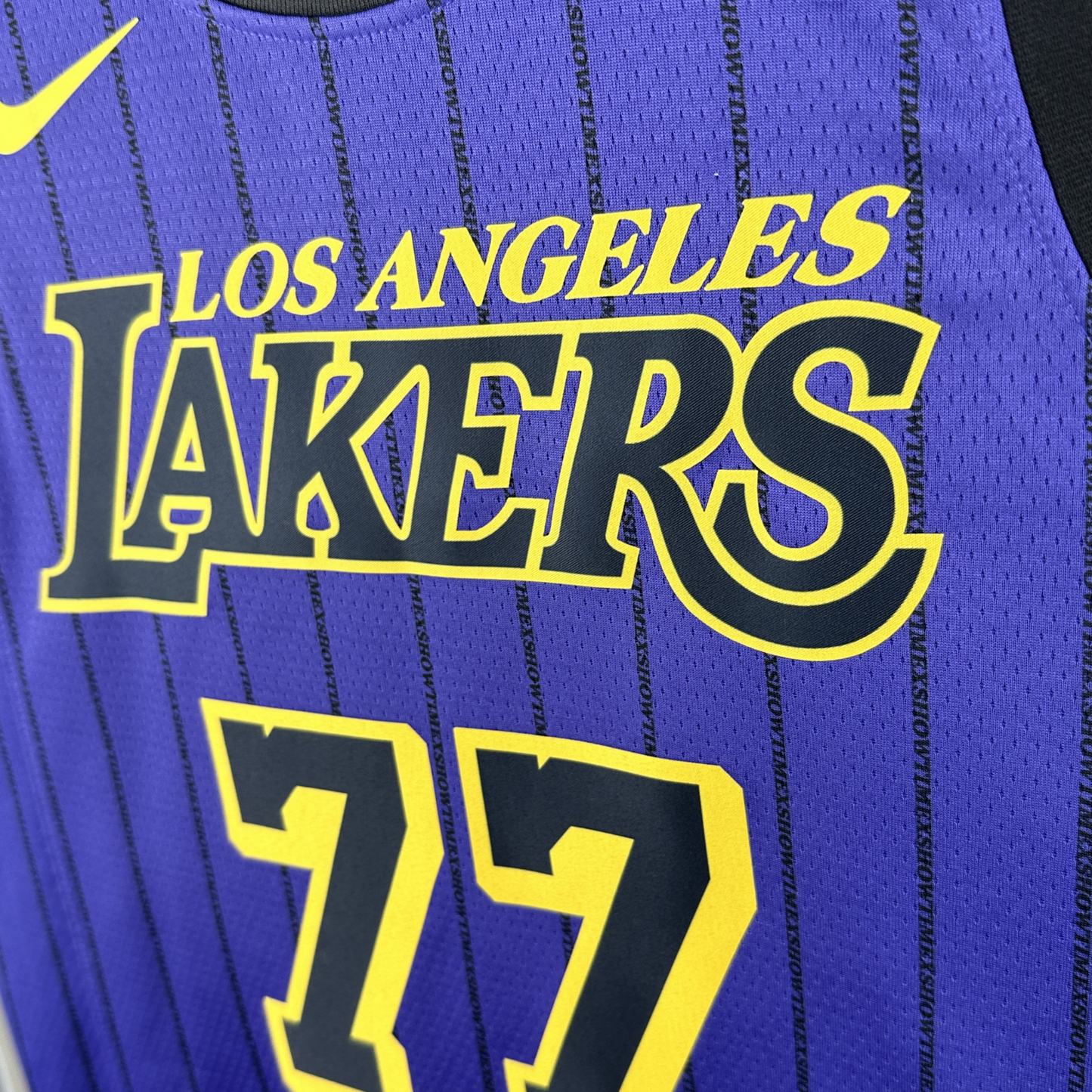 Camisa Regata Nike NBA Los Angeles Lakers City Edition 2018/19 - imagem 8