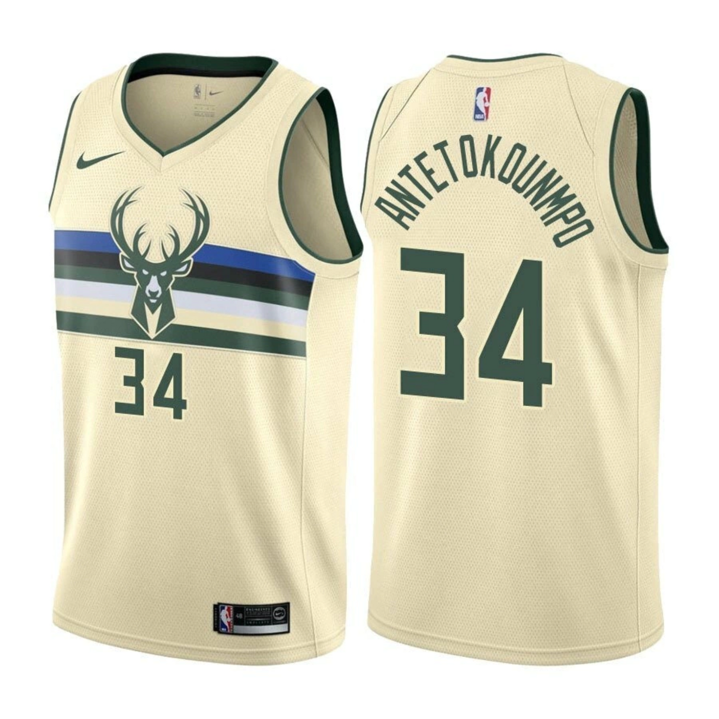 Camisa Regata Nike NBA Milwaukee Bucks City Edition 2018/19 - imagem 2