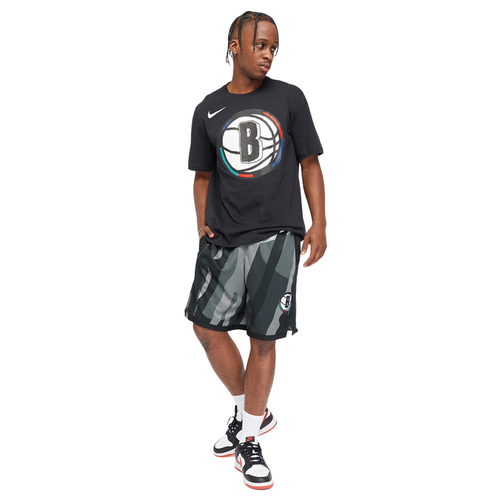 Shorts NBA Brooklyn Nets City Edition 2024/25 - imagem 4
