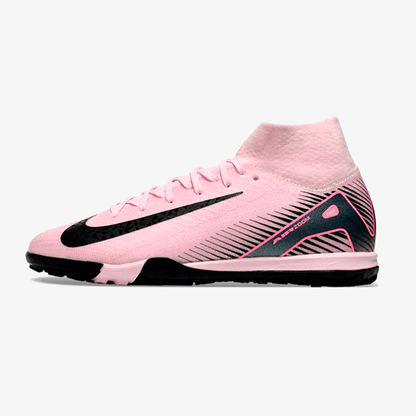 Chuteira Society Nike Air Zoom Mercurial Superfly 10 Elite TF - Rosa - vista frontal