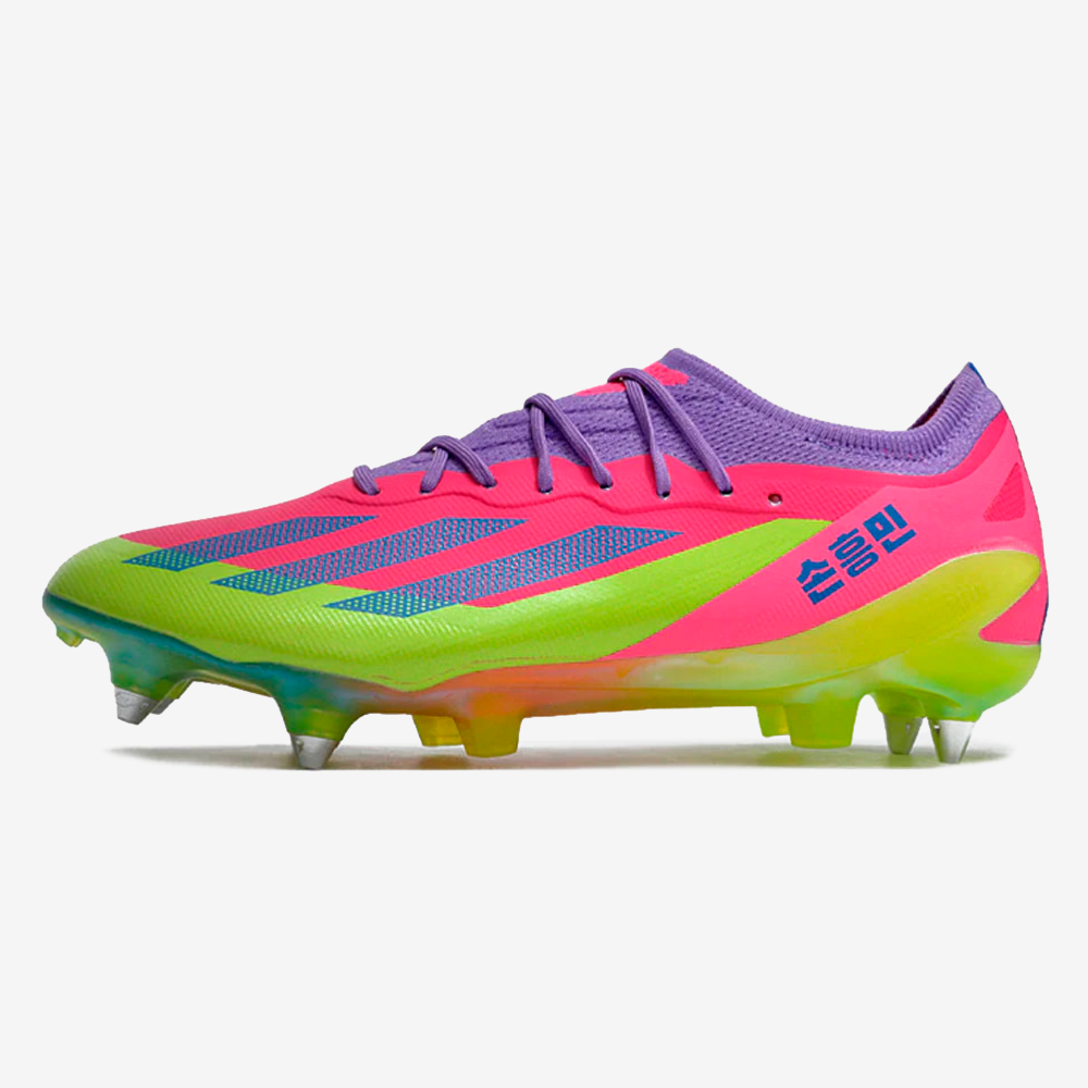 Chuteira Adidas X CrazyFast.1 SON SG - vista frontal