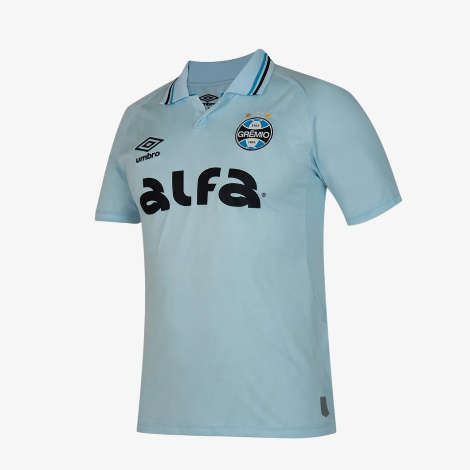 Camisa Umbro Grêmio 2025/26 II Azul Celeste — imagem 2