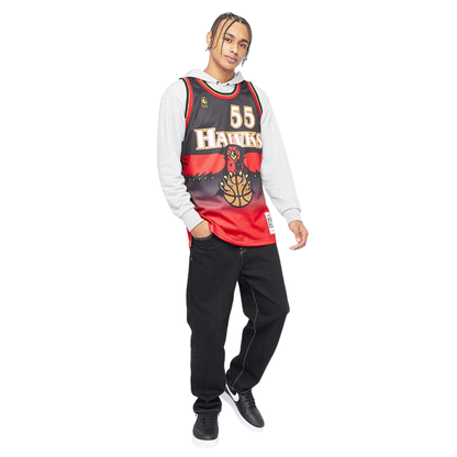 Camisa Regata NBA Atlanta Hawks Mitchell & Ness 1996 - imagem 4