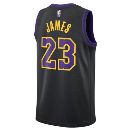 Camisa Regata Nike NBA Los Angeles Lakers City Edition 2023/24 - imagem 2