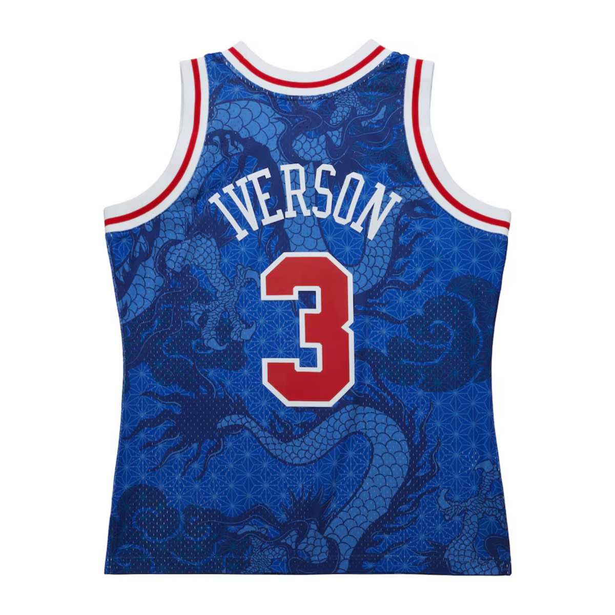 Camisa Regata NBA Philadelphia 76ers Mitchell & Ness 1996/97 - imagem 2