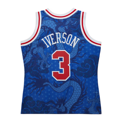 Camisa Regata NBA Philadelphia 76ers Mitchell & Ness 1996/97 - imagem 2