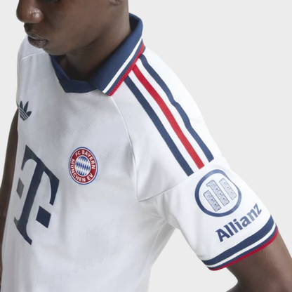 Camisa II Bayern de Munique 2026/27 Away Branco Jogador