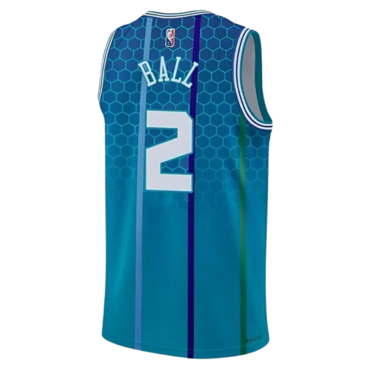 Camisa Regata Jordan NBA Charlotte Hornets City Edition 75 Anos 2021/22 - imagem 2