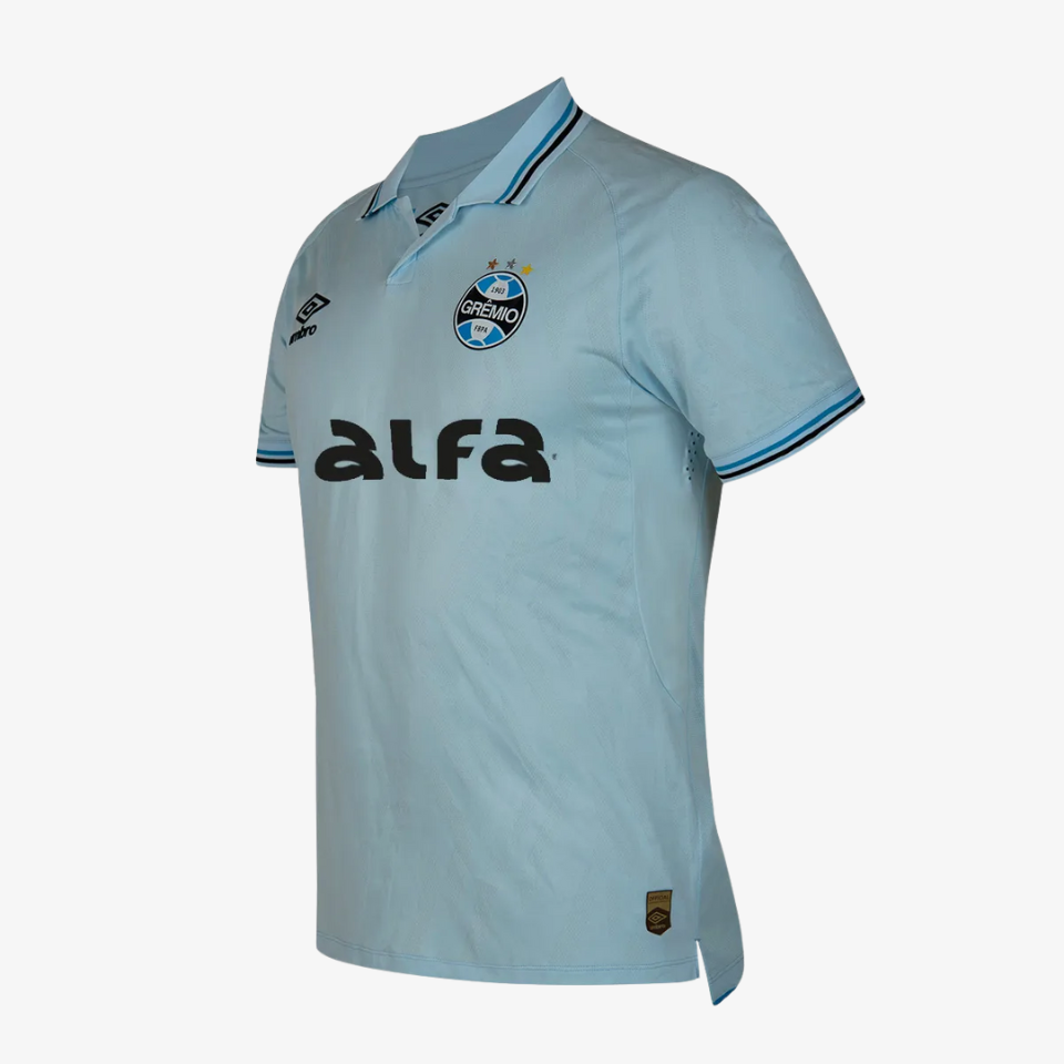 Camisa Umbro Grêmio 2025/26 II Azul Celeste Jogador — imagem 2