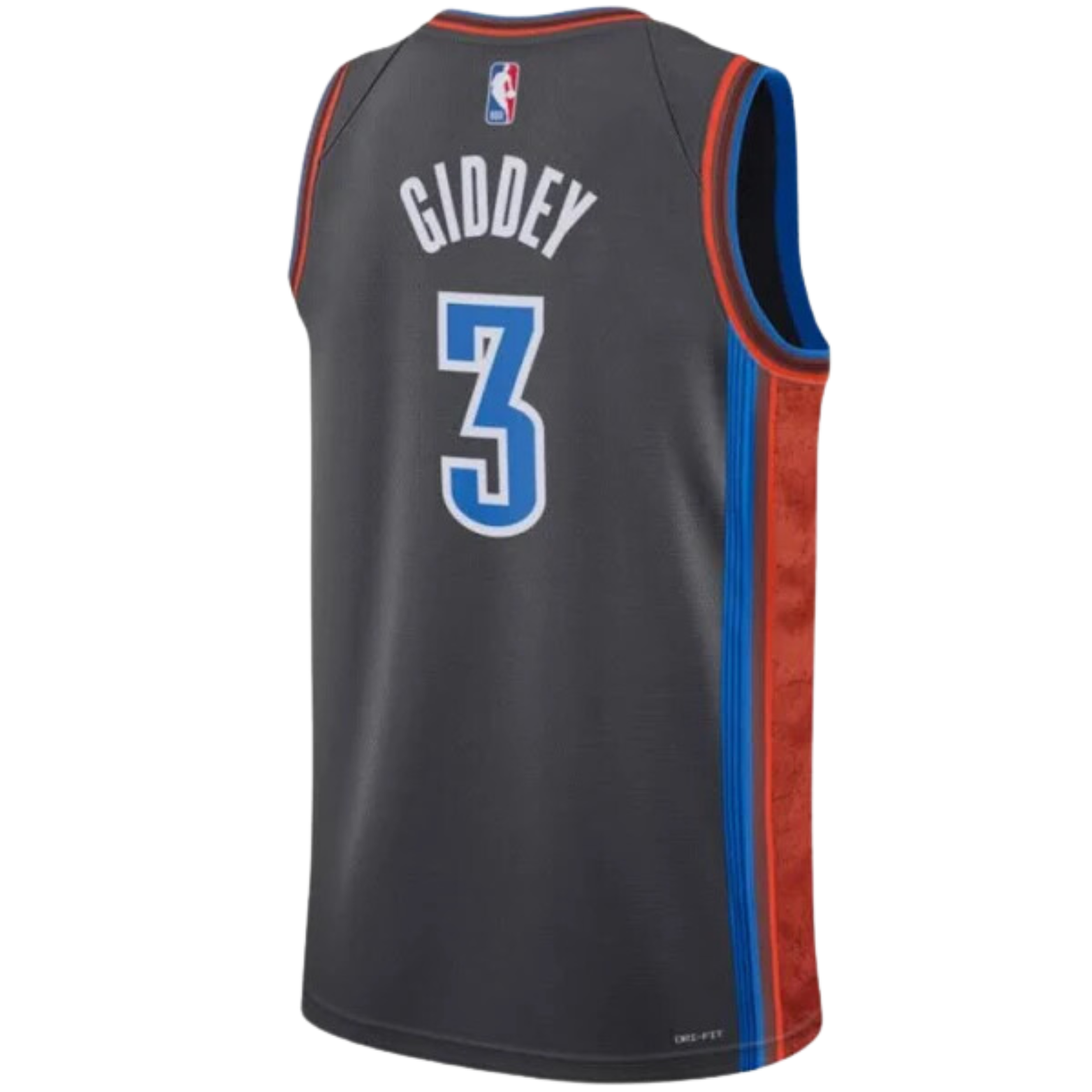 Camisa Regata Nike NBA Oklahoma City Thunder City Edition 2022/23 - imagem 3