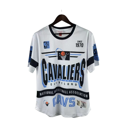 Camisa NBA Cleveland Cavaliers Mitchell & Ness Hardwood Classics Vintage - imagem 1