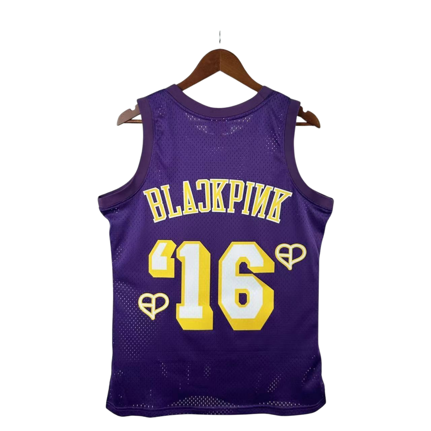Camisa Regata Los Angeles Lakers Mitchell & Ness Hardwood Classics Edição Limitada - imagem 2