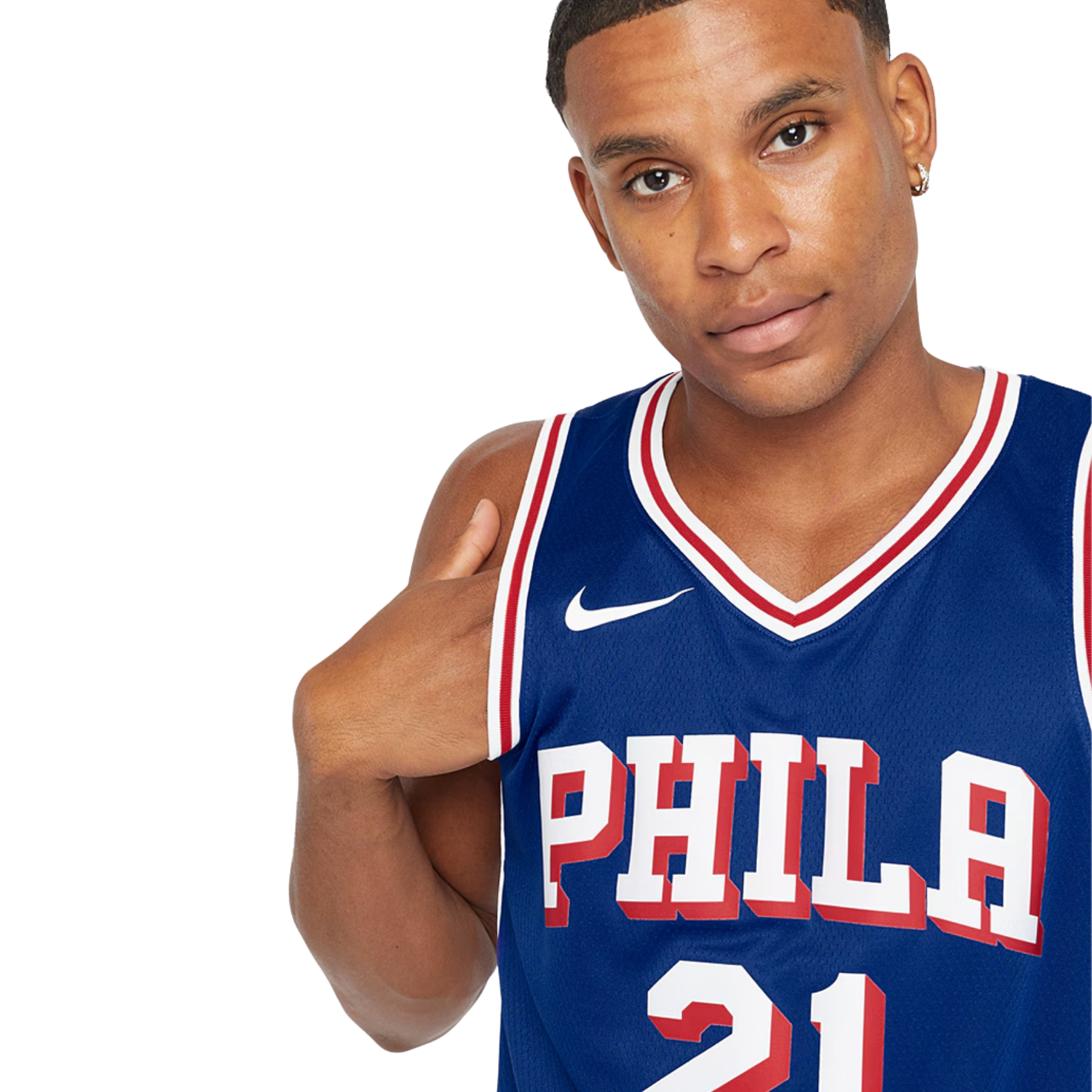 Camisa Regata Nike NBA Philadelphia 76ers 2024/25 - imagem 6