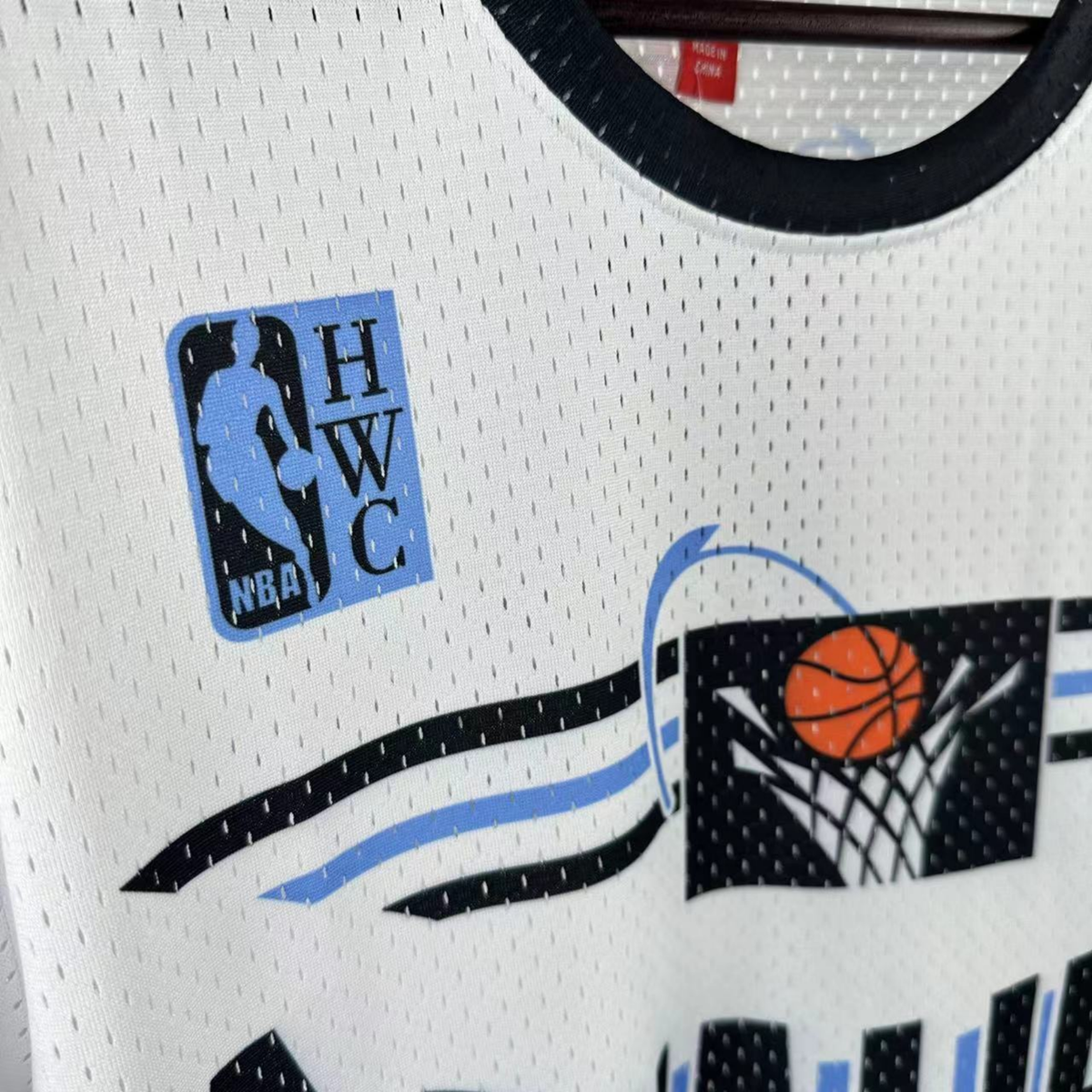 Camisa NBA Cleveland Cavaliers Mitchell & Ness Hardwood Classics Vintage - imagem 7