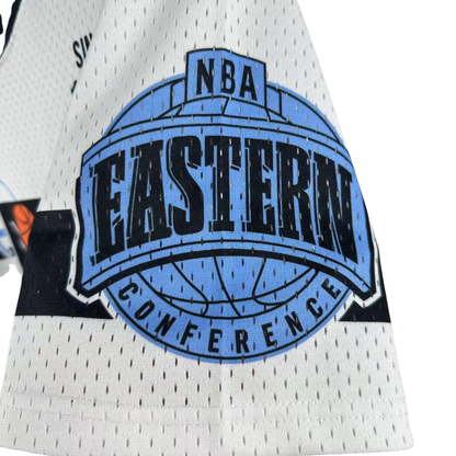 Camisa NBA Cleveland Cavaliers Mitchell & Ness Hardwood Classics Vintage - imagem 8