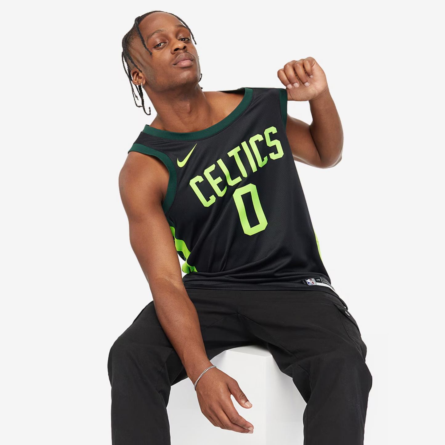 Camisa Regata Nike NBA Boston Celtics City Edition 2024/25 - imagem 4