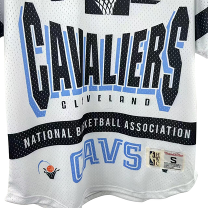 Camisa NBA Cleveland Cavaliers Mitchell & Ness Hardwood Classics Vintage - imagem 9