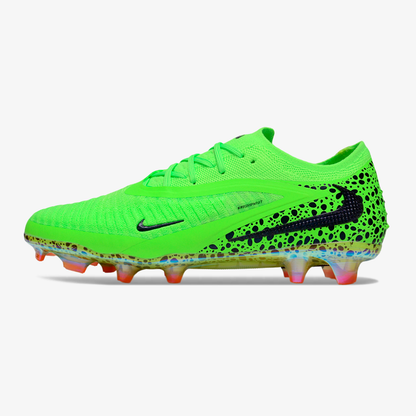 Chuteira Nike Phantom 6 Elite FG - Verde e Preta - vista frontal