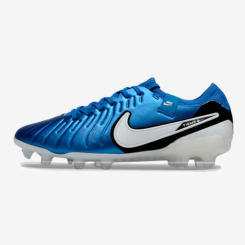 Chuteira Nike Tiempo Legend 10 FG - Azul - Pack Ambition - vista frontal