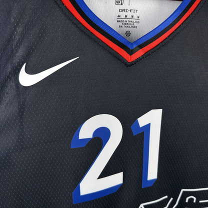 Camisa Regata Nike NBA Philadelphia 76ers City Edition 2020/21 - imagem 3