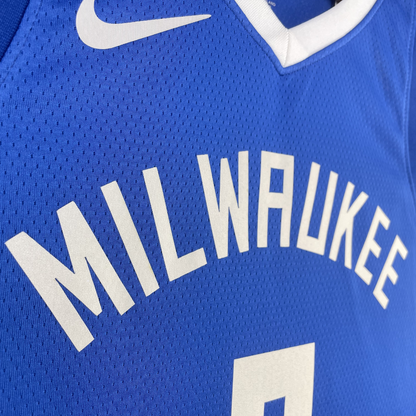 Camisa Regata Nike NBA Milwaukee Bucks City Edition 2022/23 - imagem 3