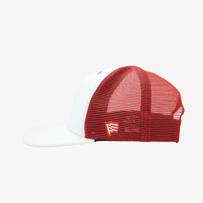 Boné Trucker Internacional Tela - Branco — imagem 5