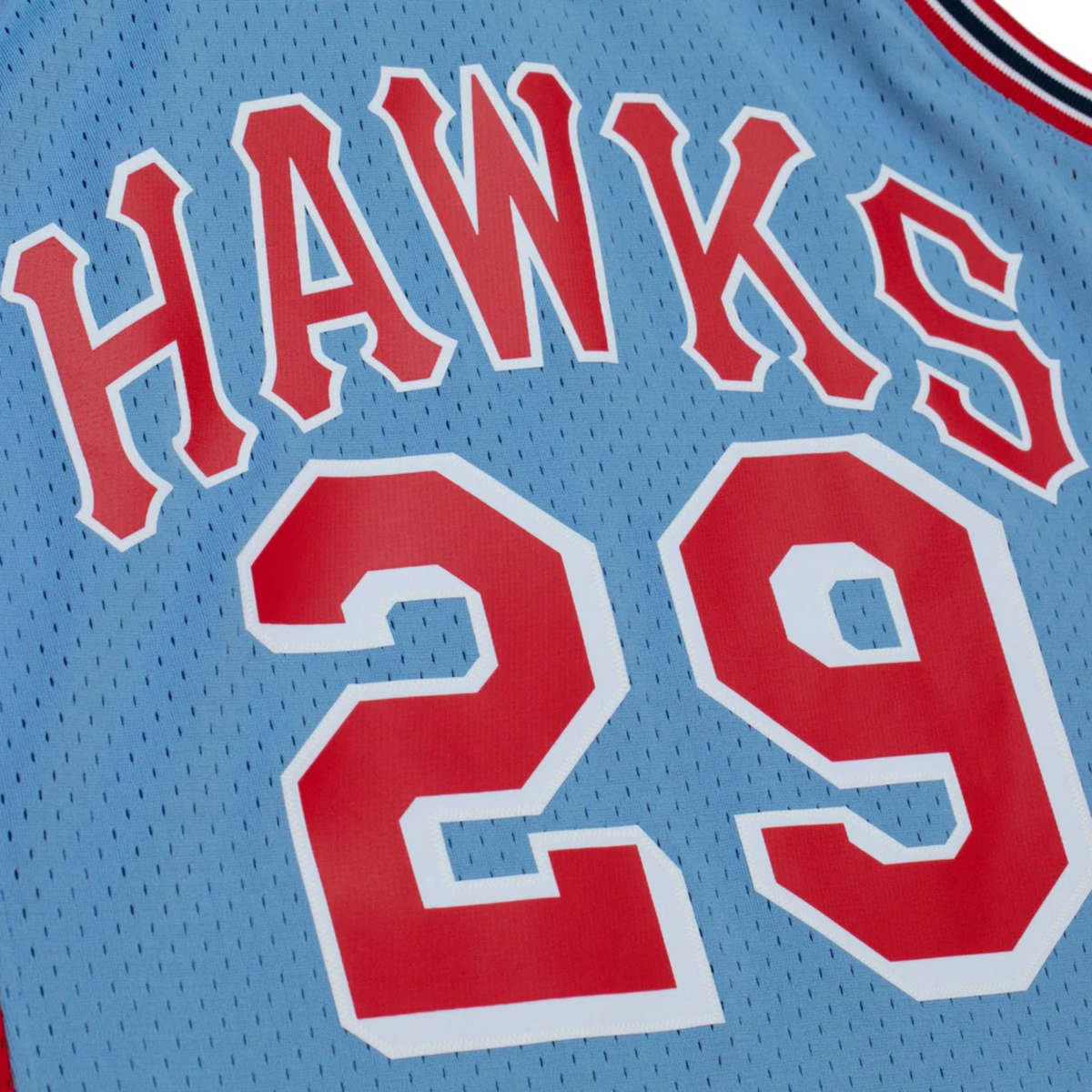 Camisa Regata NBA Atlanta Hawks Mitchell & Ness 1968 - imagem 4