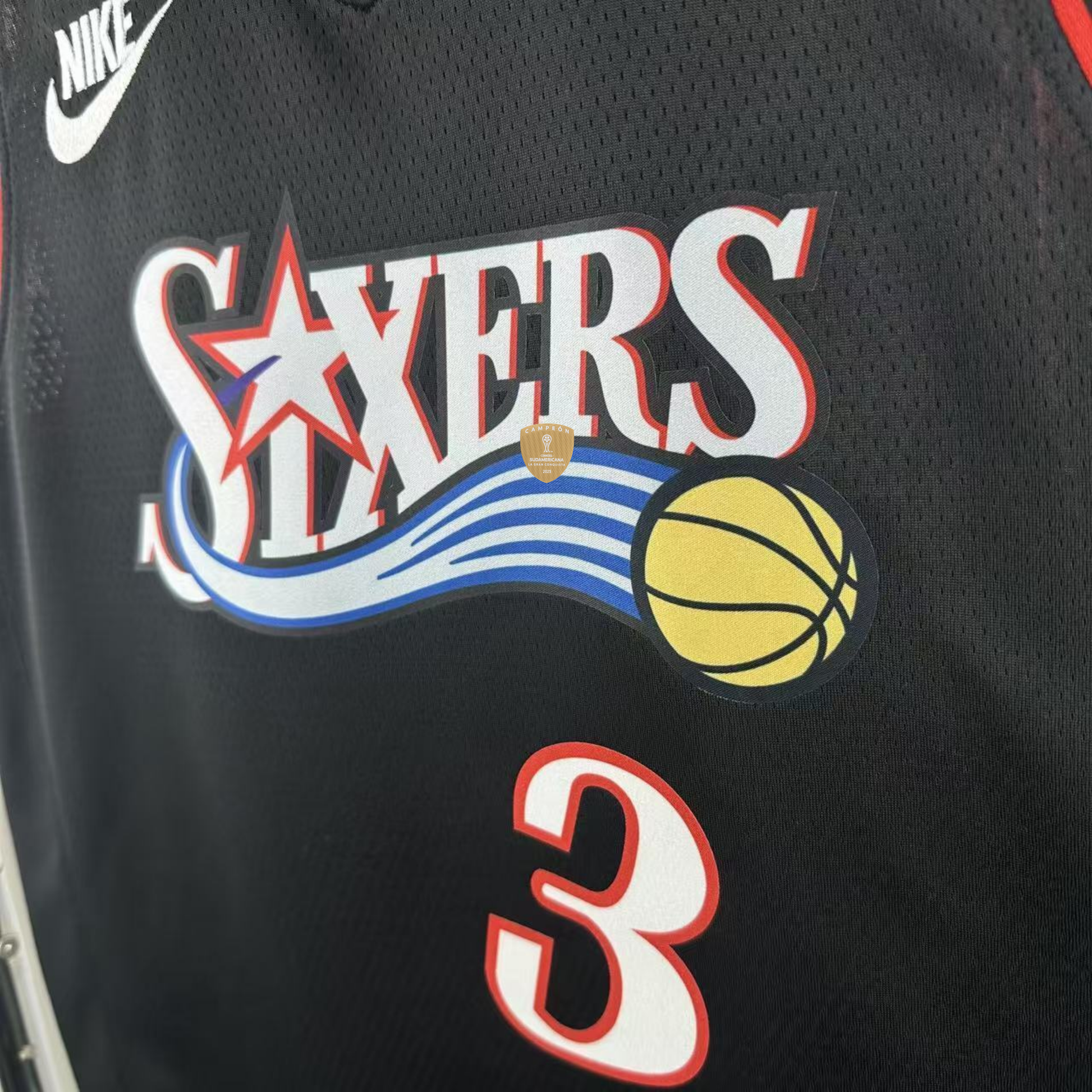 Camisa Regata Nike NBA Philadelphia 76ers Hardwood Classic 2025/26 - imagem 4