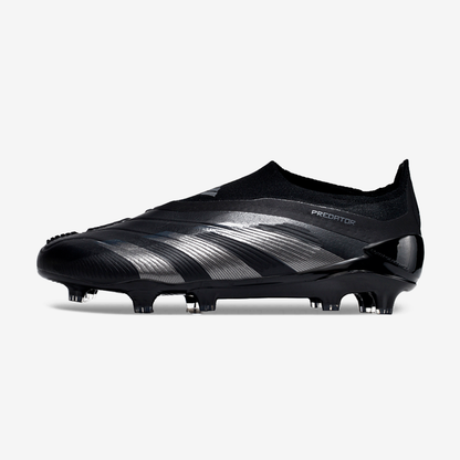Chuteira Adidas Predator Elite Laceless FG - Preta - vista frontal