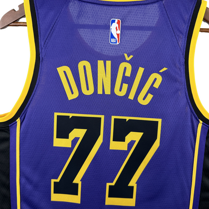 Camisa Regata Jordan NBA Los Angeles Lakers Luka Dončić - imagem 7