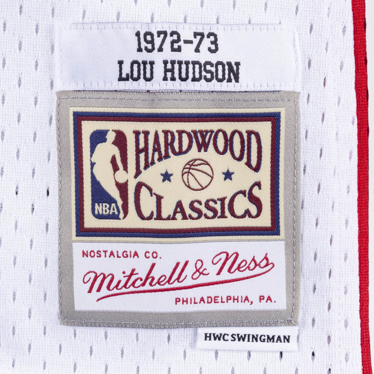Camisa Regata NBA Atlanta Hawks Mitchell & Ness 1972/73 - imagem 4