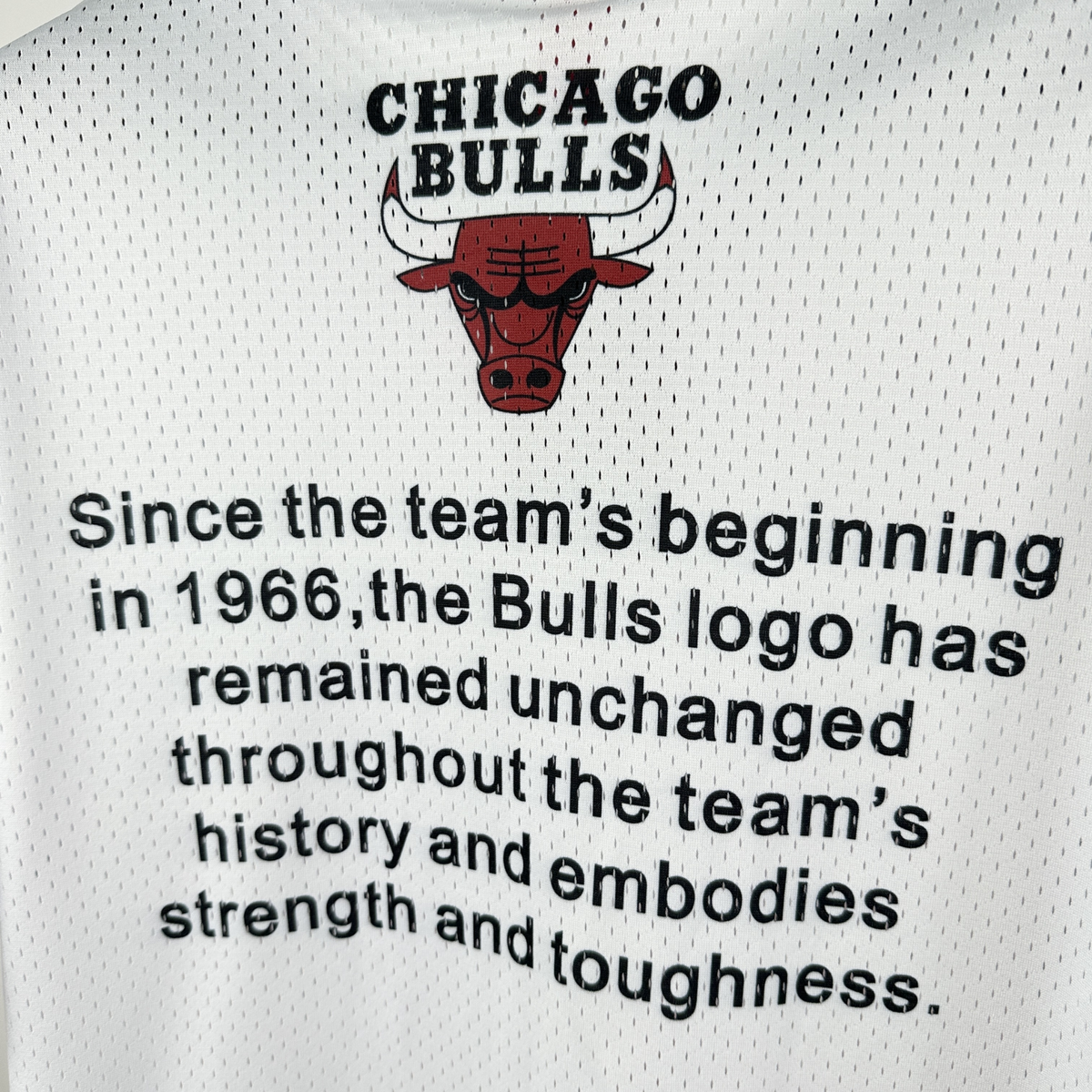 Camisa NBA Chicago Bulls Mitchell & Ness Hardwood Classics Vintage - imagem 4