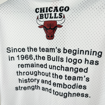 Camisa NBA Chicago Bulls Mitchell & Ness Hardwood Classics Vintage - imagem 4