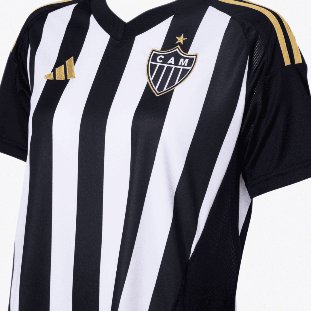 Camisa Feminina adidas Atlético Mineiro 2025/26 I — imagem 3