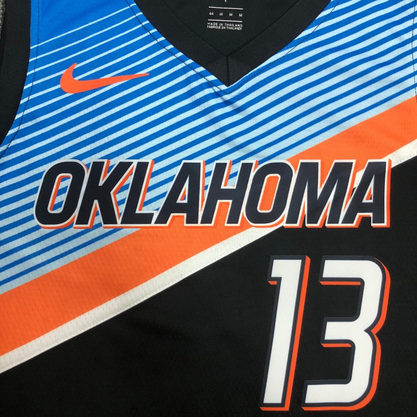 Camisa Regata Nike NBA Oklahoma City Thunder City Edition 2020/21 - imagem 4