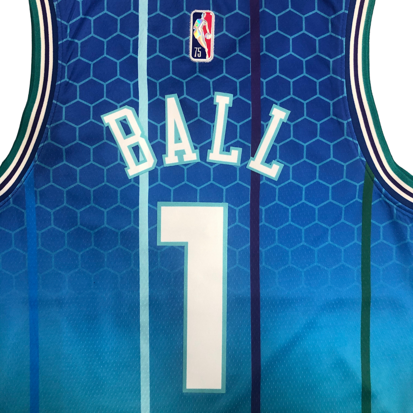 Camisa Regata Jordan NBA Charlotte Hornets City Edition 75 Anos 2021/22 - imagem 5
