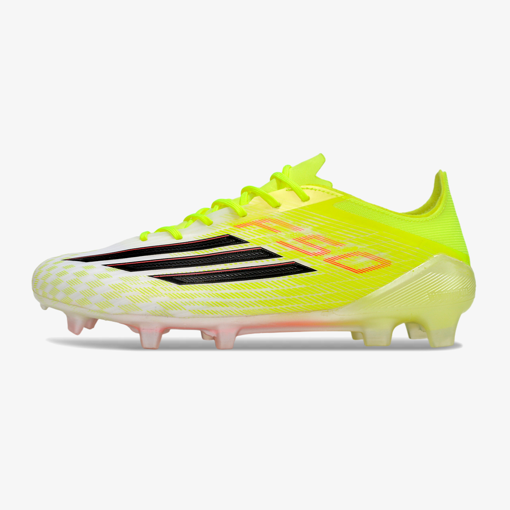 Chuteira Adidas F50 Elite FG - Verde e Branca - vista frontal