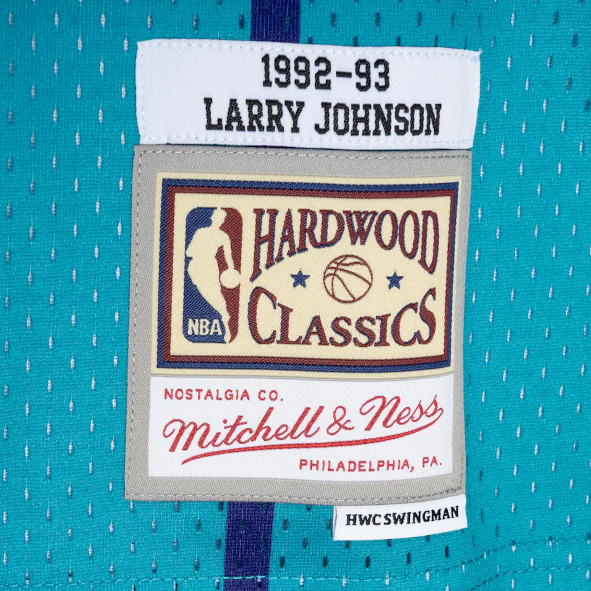 Camisa Regata NBA Charlotte Hornets Mitchell & Ness 1992/93 - imagem 4