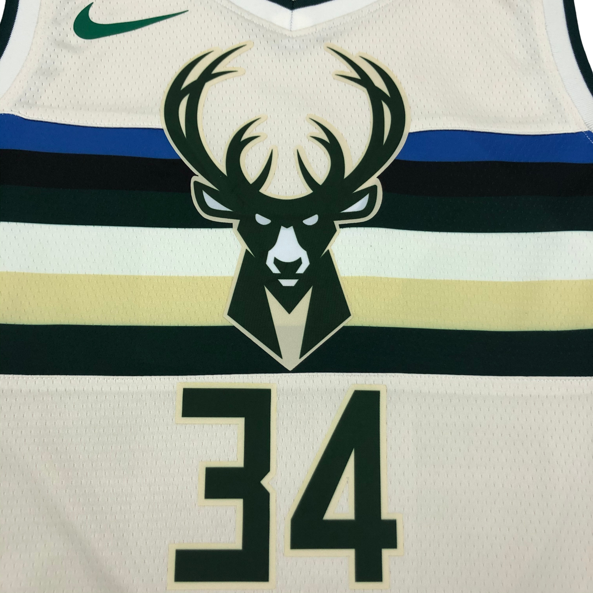 Camisa Regata Nike NBA Milwaukee Bucks City Edition 2018/19 - imagem 5