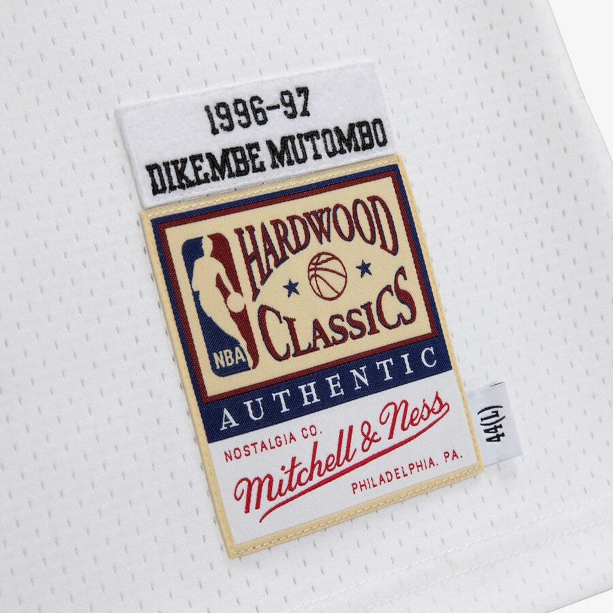 Camisa Regata NBA Atlanta Hawks Mitchell & Ness 1996 - imagem 4