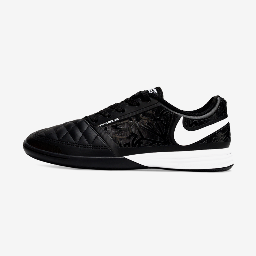 Tênis Futsal Nike Lunar Gato IC - Preta e Branca