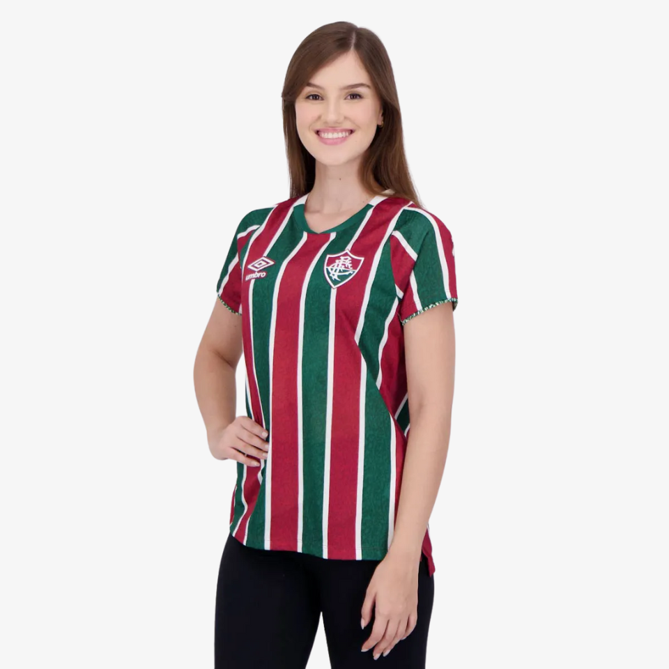 Camisa Feminina Umbro Fluminense 2024/25 I — imagem 3