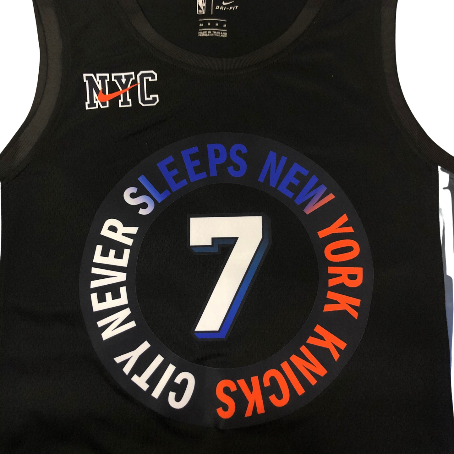 Camisa Regata Nike NBA New York Knicks City Edition 2020/21 - imagem 3