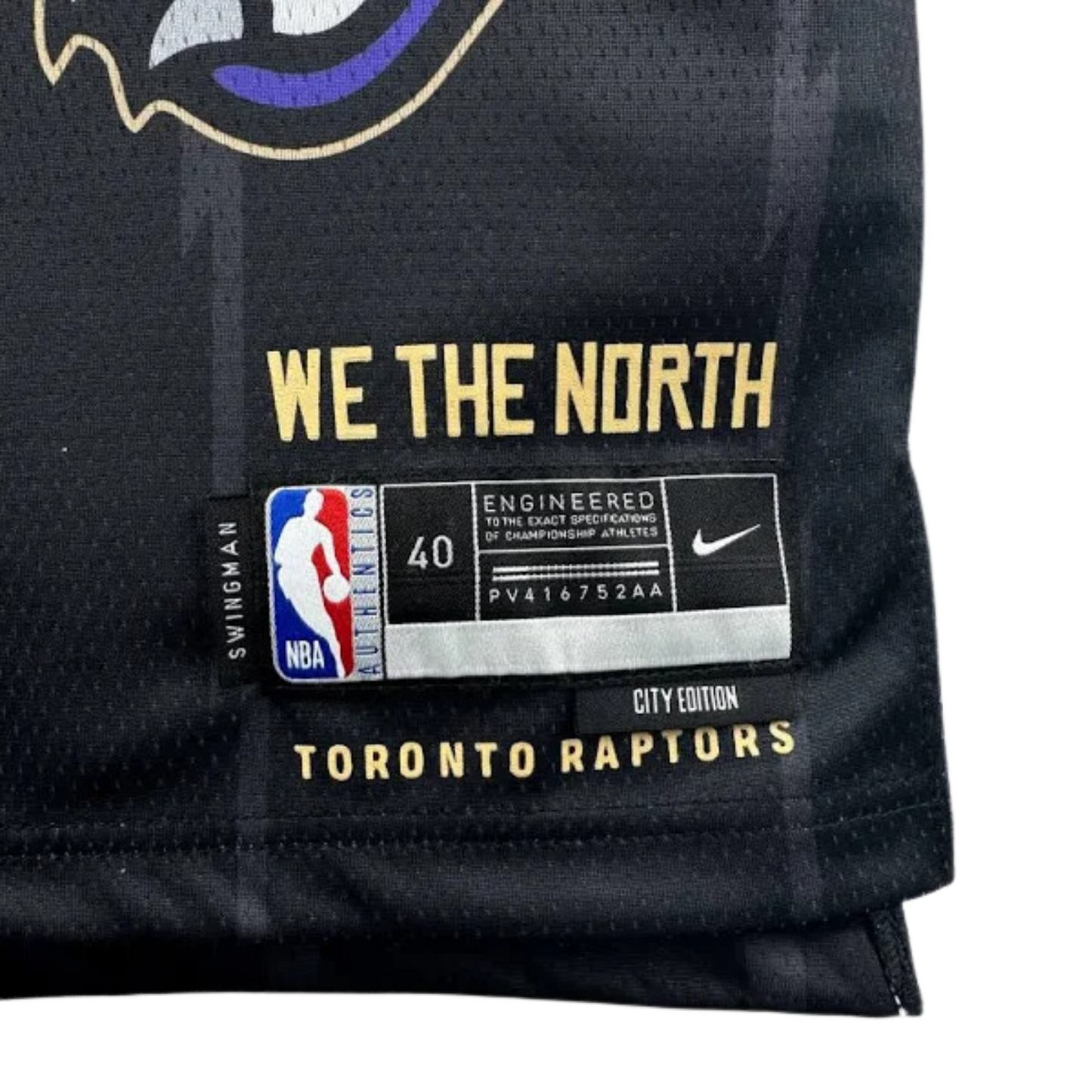 Camisa Regata Nike NBA Toronto Raptors City Edition 2024/25 - imagem 3