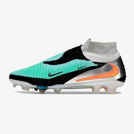 Chuteira Nike Phantom 6 Elite FG - Azul e Branco - vista frontal