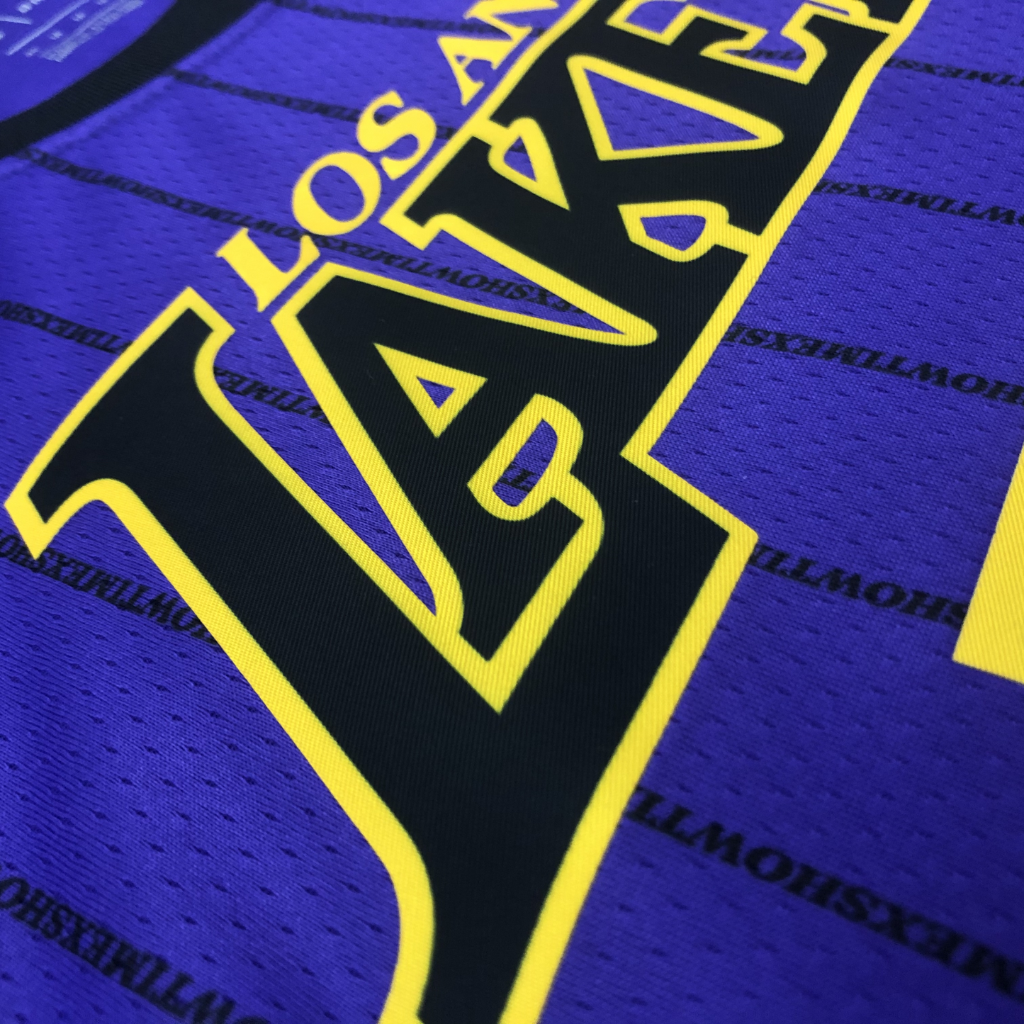 Camisa Regata Nike NBA Los Angeles Lakers City Edition 2018/19 - imagem 6