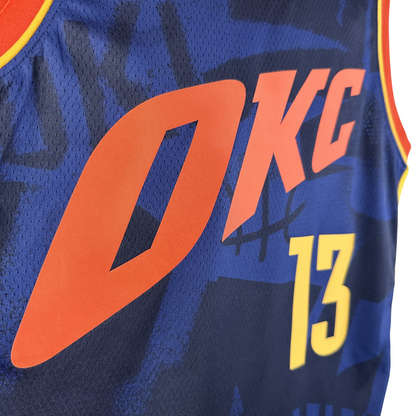 Camisa Regata Nike NBA Oklahoma City Thunder City Edition 2023/24 - imagem 5