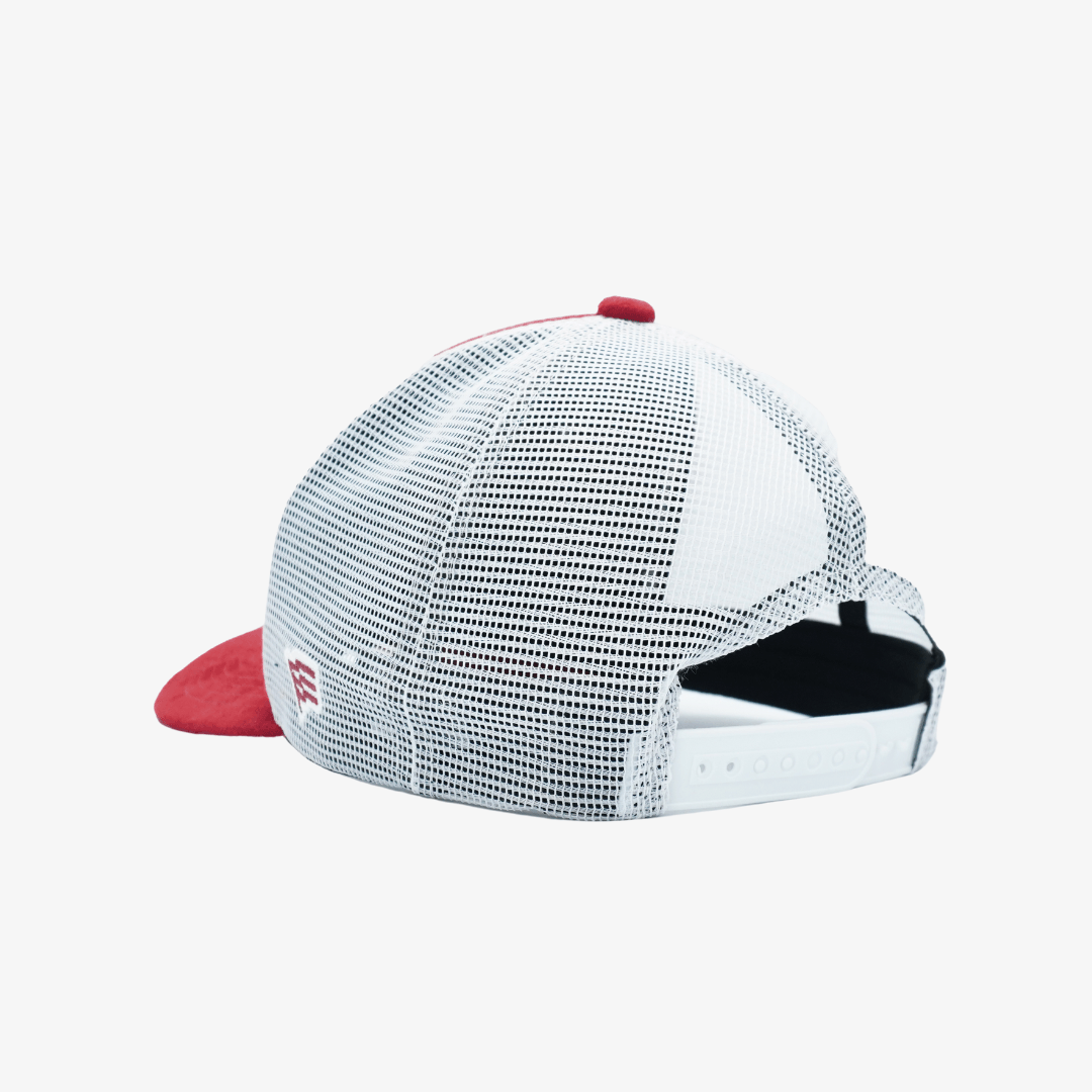 Boné Trucker Internacional Tela - Vermelho — imagem 3